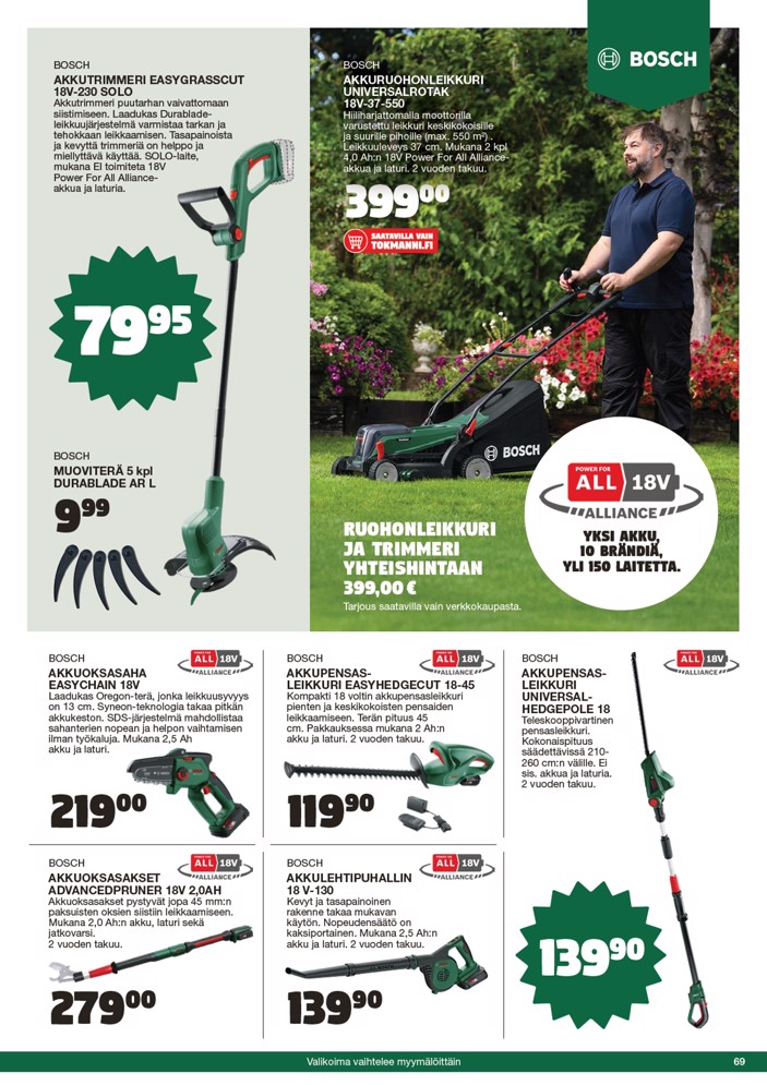 Tokmanni Tokmanni Kesäkuvasto 2026 sivu 69